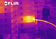 Circuit with infrared scanning
